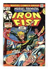 Marvel Premiere #15 GD+ 2.5 1974 1st app. and origin Iron Fist picture