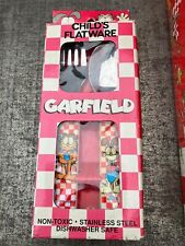 Vintage Garfield And Odie Children’s Fork And Spoon SS Silverware Flatware M picture