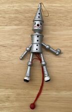 Vintage 1983 Kurt Adler The Tinman Wizard Of Oz Pull String Ornament Flaw picture
