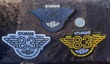 🦅2023 Sturgis Rally *New Official Logo* Patches 83rd Annual *3 Colors picture