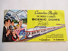 1960's Canadian Pacific Railway Ticket Envelope picture