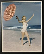 1949 Marilyn Monroe Original Photo Andre De Dienes Tobey Tobay Beach Stamped picture