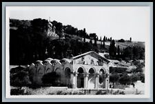 CHURCH OF GETHSEMANE Vintage RPPC Photo Postcard c1950s Photo Leon Jerusalem picture