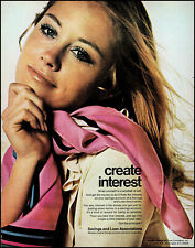 1969 Cybill Shepherd 19 y/o Savings & Loan Association retro photo print ad LA20 picture