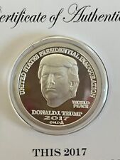 Inaugural Trump Dollar Silver Brilliant Mint Condition picture