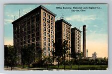 Dayton OH-Ohio, Office Building, National Cash Register, Vintage c1915 Postcard picture