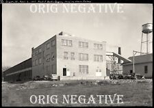 1930s Photo Neg Dixon IL Illinois Borden Milk Plant Cheese Factory 5x7