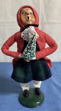 Byers’ Choice The Carolers 1987 Girl With Christmas Tree 9.5