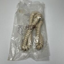 Vintage Western Electric Modular Spring Cord H4DU-50 LONG- Ivory picture
