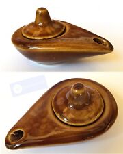 Biblical Antique ancient style ceramic Olive Oil lamp gift with 100 wicks free  picture