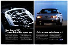 1990s Ford Taurus SHO Car - Original Print Ad (16x11) - Vintage Advertisement picture