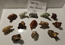 Vtg Ceramic Porcelain Tea Glazed Wade England Miniature Exotic, Endanger Animals picture