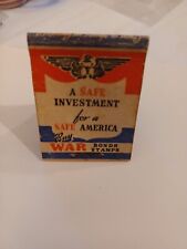 Match Book Cover Buy War Bonds picture