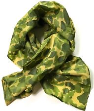  WWII US ARMY AIRBORNE PARATROOPER CAMO JUMP SCARF-LARGE picture