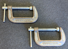 Vintage Metal Columbian 50mm C-Clamps Clamp (2) picture
