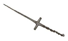 Original Medieval 16th - 17th Century Hand Forged Iron Meat Skewer picture