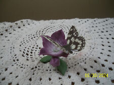 1985 Franklin Mint Bone China Butterflies of the World Adonis