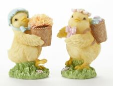 NEW CHICKS with Flower Baskets 2 pcs 5.5