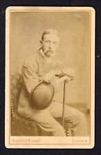 ORIGINAL CDV NAMED OFFICER OF THE WARWICKSHIRE REGIMENT  DATED 1868 W12 picture