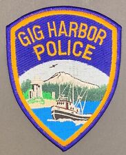 Gig Harbor Washington Police Patch picture