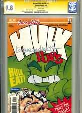 INCREDIBLE HULK #41 CGC 9.8 WHITE PAGES - SIGNATURE SERIES SIGNED KAARE ANDREWS picture
