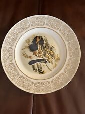 Wittnauer Guild Plate John James Audubon Birds “Scrub Jays” England w/box picture