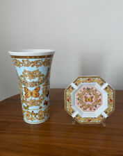 Le Jardin de Versace by Rosenthal /Set of 13.5 in high floor vase + 9 in Ashtray picture
