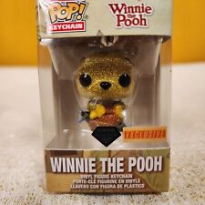 Disney Funko Pocket Pop Keychain Diamond Exclusive Winnie The Pooh Hunny New picture