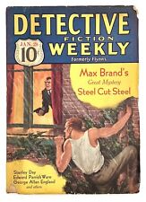 Detective Fiction Weekly Pulp Jan 28, 1933 Vol. 73 #5 GD 2.0 picture