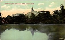 Vintage Postcard- THE FENWAY AND SIMMONS COLLEGE, BOSTON, MA. picture
