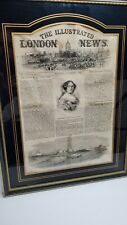 The Illustrated London Newpaper Nov, 3 1860 Framed With Authentication picture