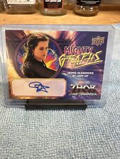 2023 upper deck thor love and thunder Jaimie Alexander Autograph picture