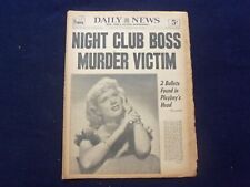 1955 APR 20 NEW YORK DAILY NEWS NEWSPAPER-NIGHT CLUB BOSS MURDER VICTIM- NP 6746 picture