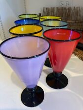 O&M Hoglund Multi Color Glasses -Art And Function- Set of 7 picture