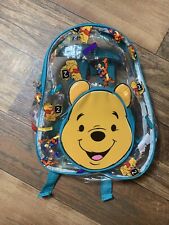 Vintage 1990's Winnie the Pooh Mini Backpack Disney Vinyl Purse picture