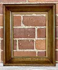 Antique Victorian Walnut Wood Picture Frame Gold Gilt Liner Art Painting 8X10 picture