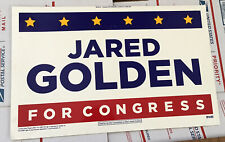 2020 Jared Golden MAINE For Congress Election Campaign Poster Original 14” x 23” picture
