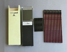 12 Japanese Vintage Pencil Mitsubishi Hi Uni NOS NEW Box 2B JIS picture