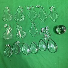 15 Vintage / Antique Chandelier Crystals / Prisms picture