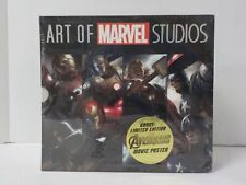 N G218 Art of Marvel Studios 4 Book Set Iron Man Thor Captain America Case NEW picture
