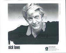Press Photo English Singer Songwriter Nick Lowe picture