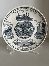 Bicentennial 1776-1976 Union County Iowa Kettlesprings Plate picture