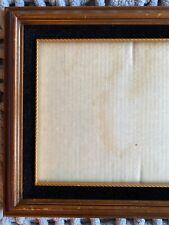 Antique wood picture frame picture