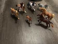 Lot Of 7 Schleich Horses picture