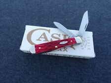 CASE XX *d 2022 DARK RED SMALL SWELL CENTER JACK KNIFE KNIVES CS picture