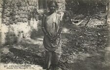 PC CPA INDIA, CHANDERNAGOR, BENGALI GIRL, Vintage Postcard (b21867) picture