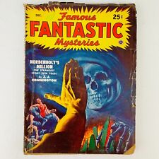 Famous Fantastic Mysteries - 1948 DEC Vol.10, No.2 - Nordenholt’s Millio - PULP picture
