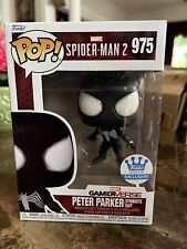 Funko POP Peter Parker Symbiote Suite #975 Funko Shop Exclusive W/ Protector🔥 picture