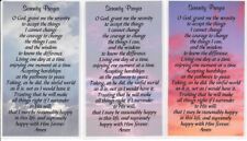 Serenity Prayer Laminated Cards/Bookmarks (6) picture