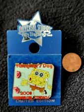 2008 Universal Studios Orlando Spongebob SquarePants Valentines Day Pin LE 1/300 picture
